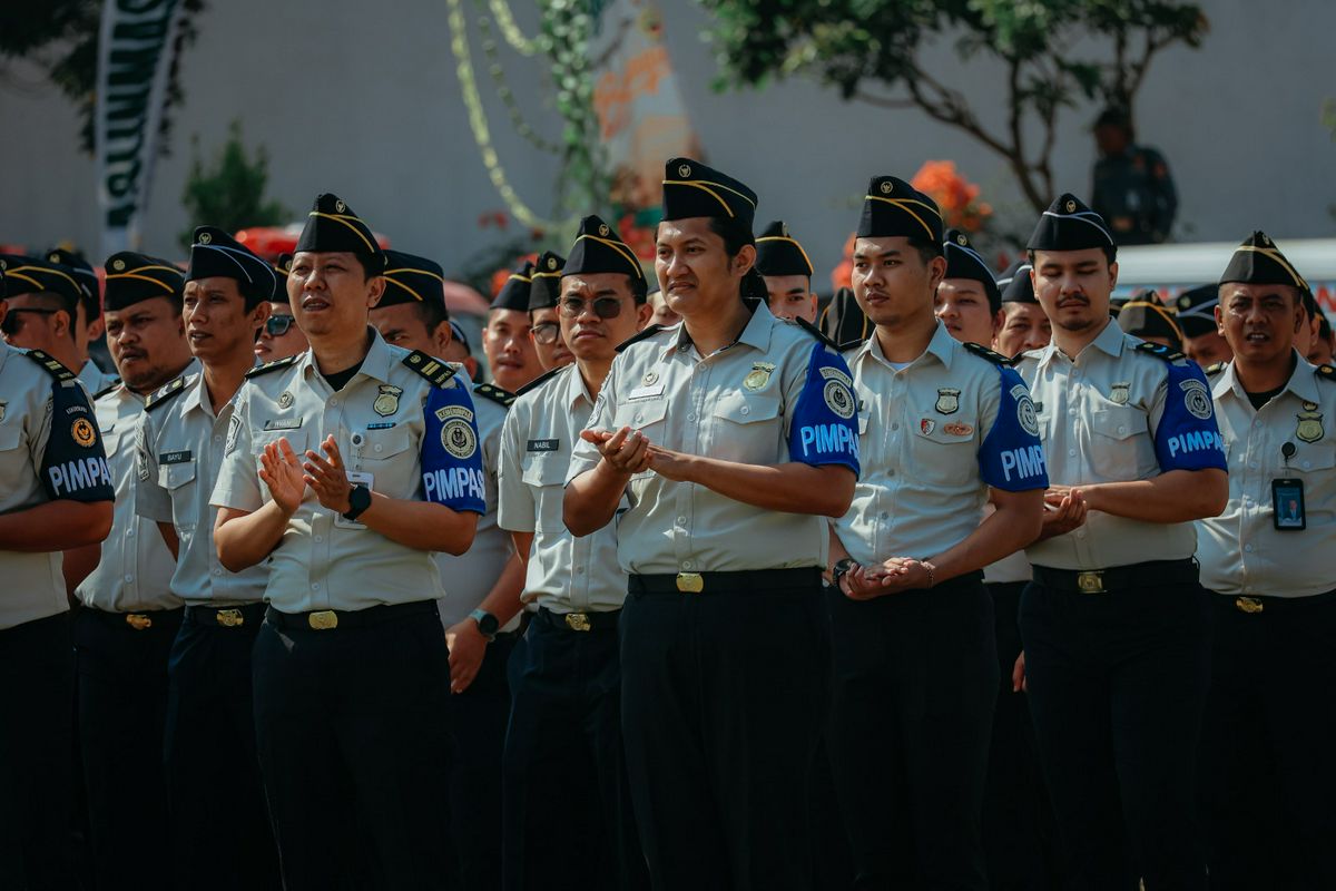 Apel Akbar Satuan Perlindungan Masyarakat (Satlinmas) Provinsi Jawa Tengah