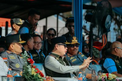 Apel Akbar Satuan Perlindungan Masyarakat (Satlinmas) Provinsi Jawa Tengah