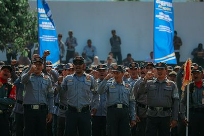 Apel Akbar Satuan Perlindungan Masyarakat (Satlinmas) Provinsi Jawa Tengah