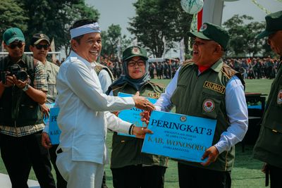 Apel Akbar Satuan Perlindungan Masyarakat (Satlinmas) Provinsi Jawa Tengah