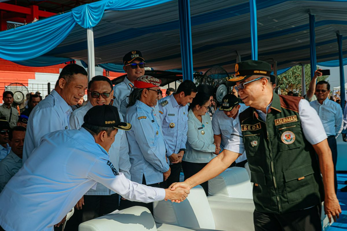 Apel Akbar Satuan Perlindungan Masyarakat (Satlinmas) Provinsi Jawa Tengah