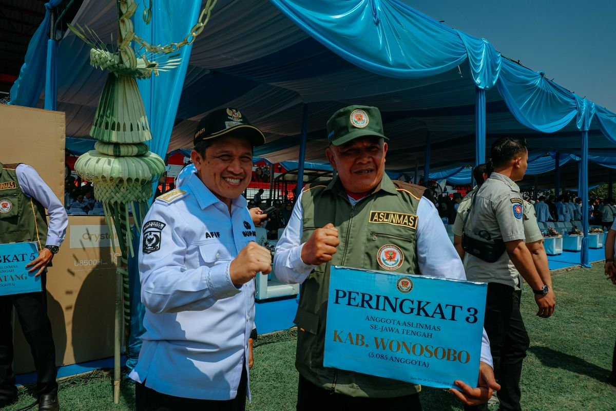 Apel Akbar Satuan Perlindungan Masyarakat (Satlinmas) Provinsi Jawa Tengah