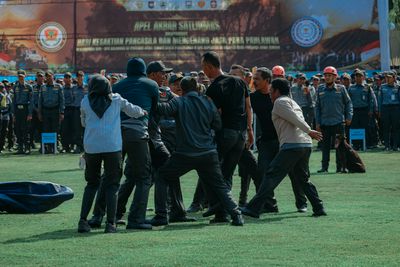 Apel Akbar Satuan Perlindungan Masyarakat (Satlinmas) Provinsi Jawa Tengah