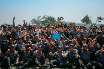Apel Akbar Satuan Perlindungan Masyarakat (Satlinmas) Provinsi Jawa Tengah