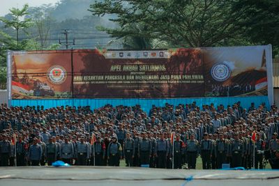 Apel Akbar Satuan Perlindungan Masyarakat (Satlinmas) Provinsi Jawa Tengah