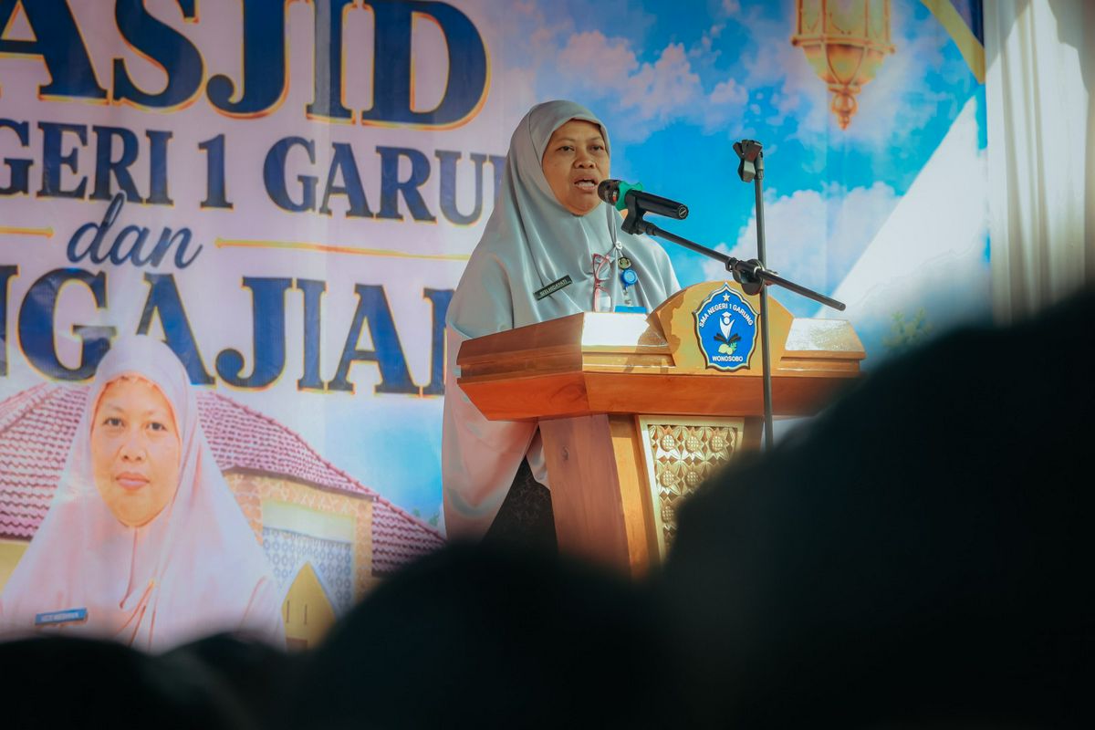 Peresmian Masjid Al-Walidain SMA Negeri 1 Garung