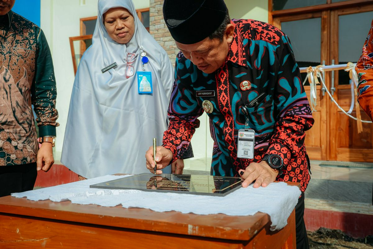 Peresmian Masjid Al-Walidain SMA Negeri 1 Garung