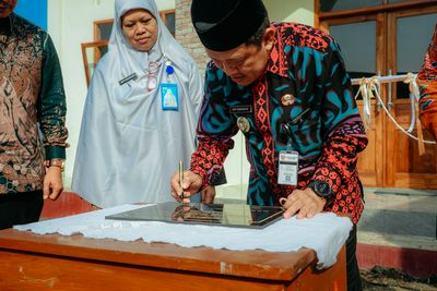 Peresmian Masjid Al-Walidain SMA Negeri 1 Garung