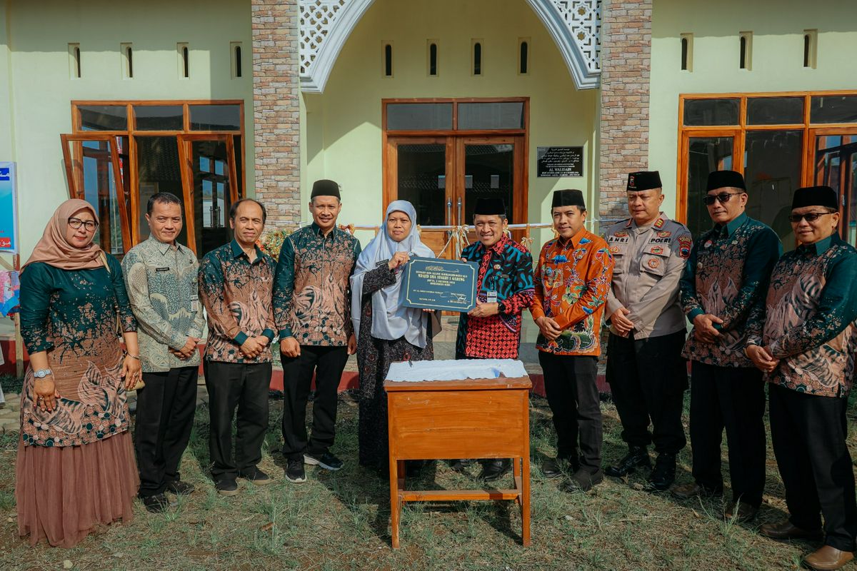 Peresmian Masjid Al-Walidain SMA Negeri 1 Garung