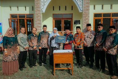 Peresmian Masjid Al-Walidain SMA Negeri 1 Garung