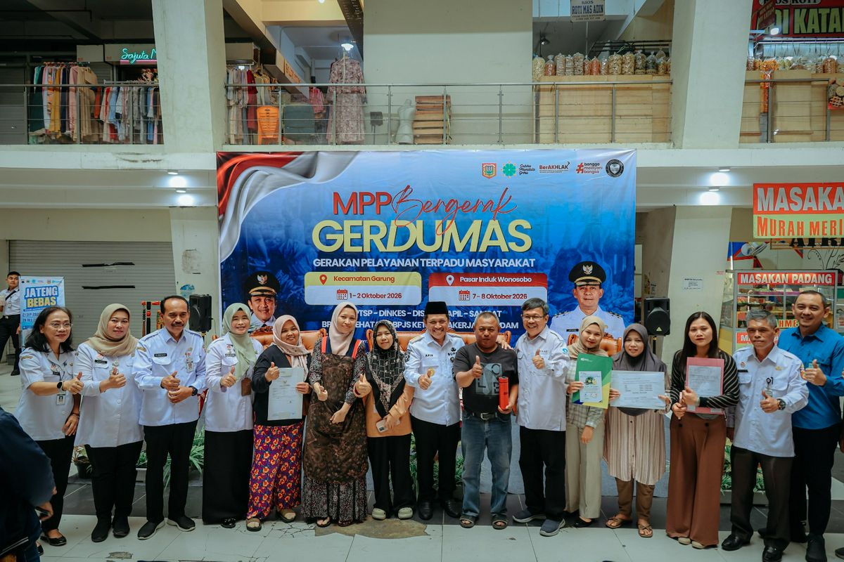 Bupati Wonosobo Buka GERDUMAS MPP Bergerak, Dekatkan Pelayanan Publik ke Masyarakat