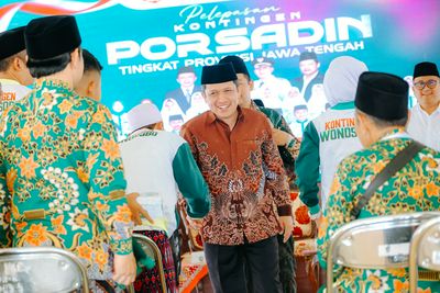 Pelepasan Peserta Pekan Olahraga dan Seni Antar Diniyah (PORSADIN) VIII Tingkat Provinsi Jawa Tengah