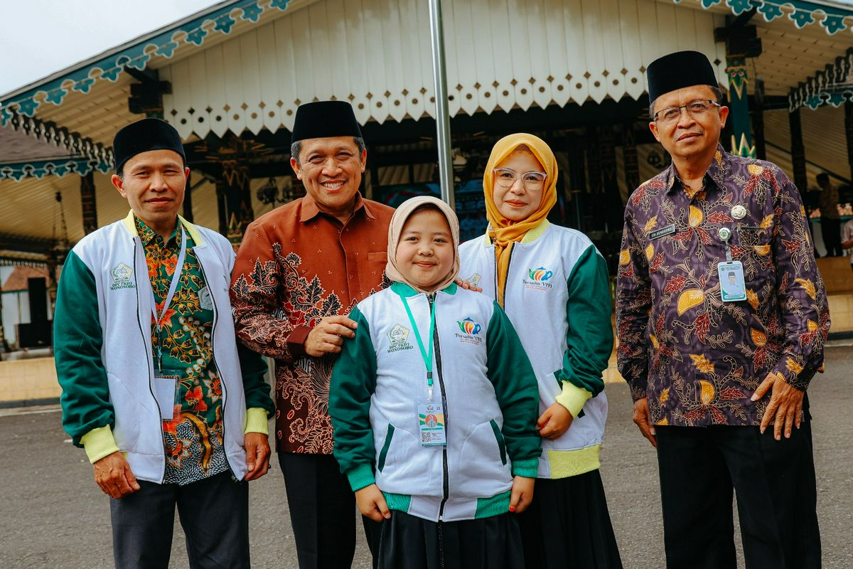 Pelepasan Peserta Pekan Olahraga dan Seni Antar Diniyah (PORSADIN) VIII Tingkat Provinsi Jawa Tengah