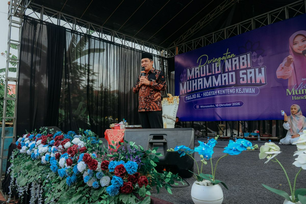 Peringatan Maulid Nabi Muhammad SAW di Dusun Kenteng
