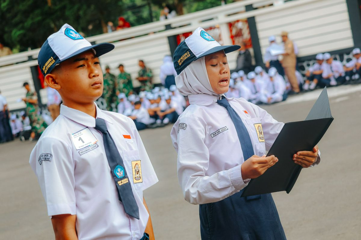 Upacara Pembukaan Lomba Tata Upacara Bendera dan Baris-Berbaris (TUB-BB) Kabupaten Wonosobo Tahun 2026