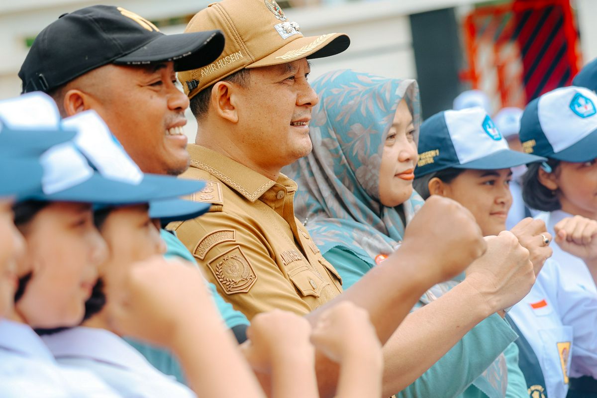 Upacara Pembukaan Lomba Tata Upacara Bendera dan Baris-Berbaris (TUB-BB) Kabupaten Wonosobo Tahun 2026
