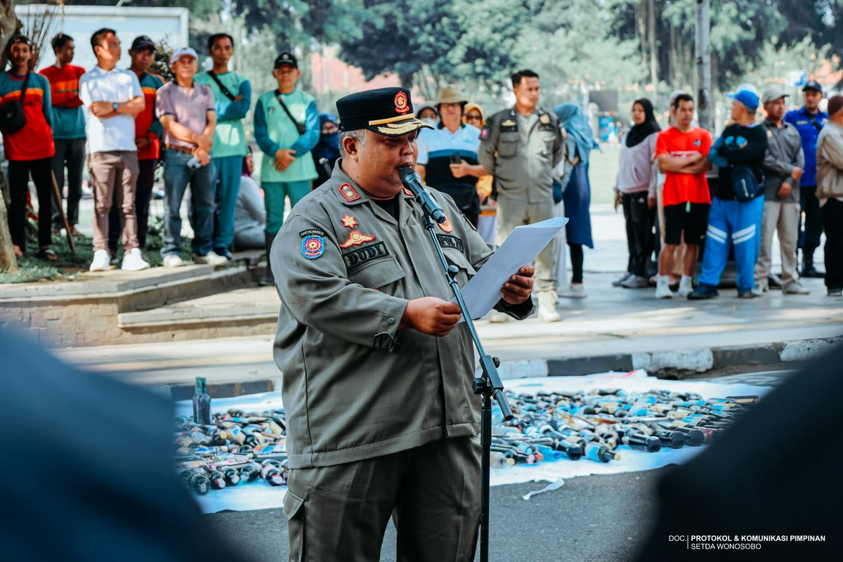 LINDUNGI GENERASI MUDA, PEMKAB WONOSOBO BERANTAS MIRAS