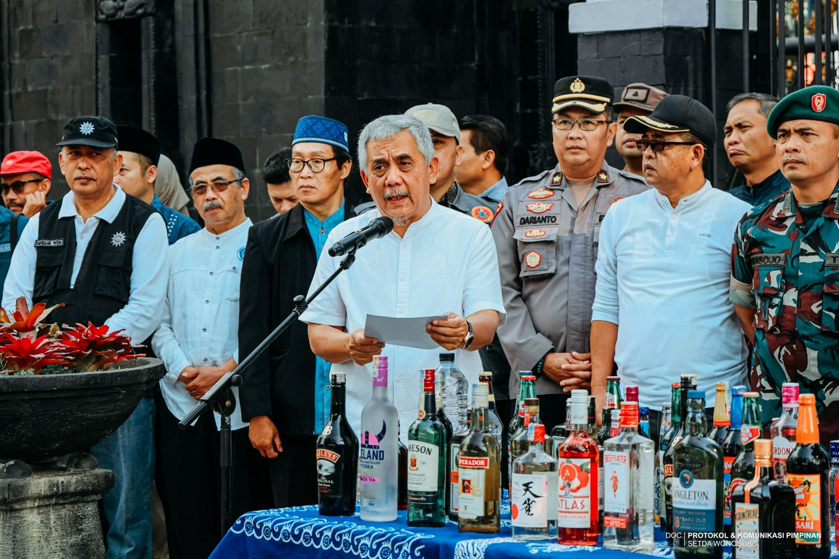 LINDUNGI GENERASI MUDA, PEMKAB WONOSOBO BERANTAS MIRAS