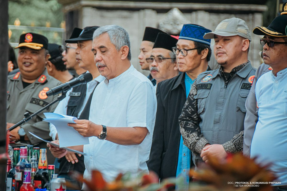 LINDUNGI GENERASI MUDA, PEMKAB WONOSOBO BERANTAS MIRAS