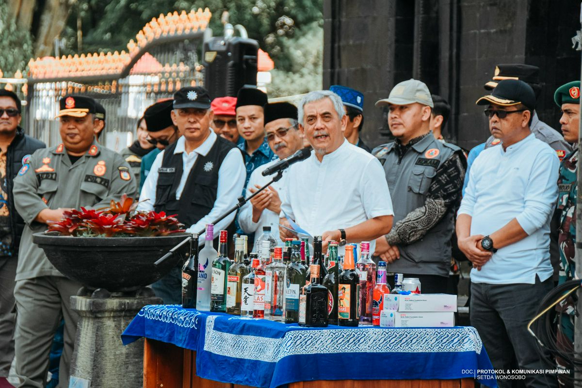 LINDUNGI GENERASI MUDA, PEMKAB WONOSOBO BERANTAS MIRAS