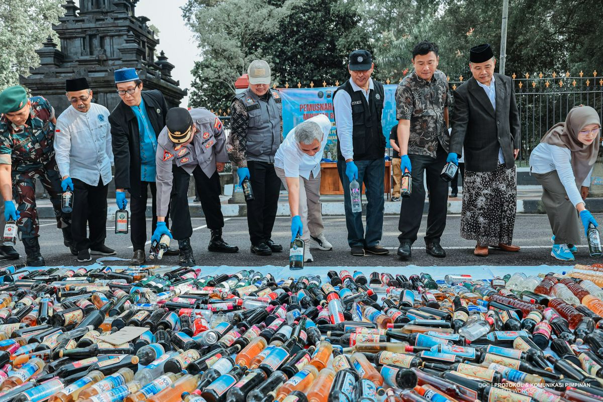 LINDUNGI GENERASI MUDA, PEMKAB WONOSOBO BERANTAS MIRAS