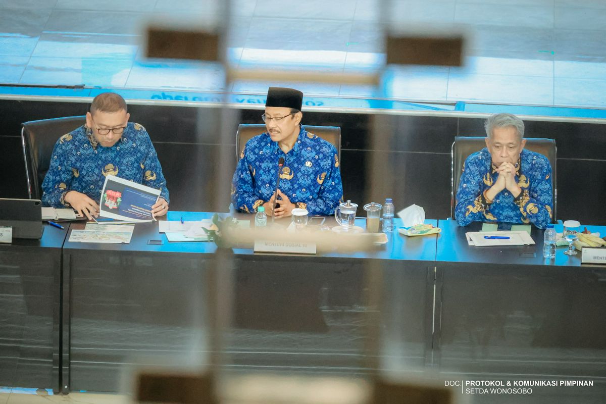 MENSOS GENJOT PEMBANGUNAN SEKOLAH RAKYAT PERMANEN, WONOSOBO MANTAPKAN SINERGI DENGAN PEMERINTAH PUSAT