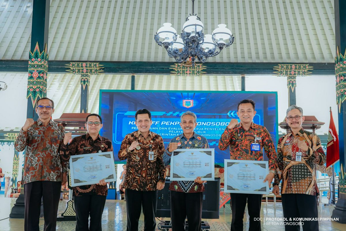 Pemantauan dan Evaluasi Kinerja Penyelenggaraan Pelayanan Publik (PEKPPP) Kabupaten Wonosobo Tahun 2026