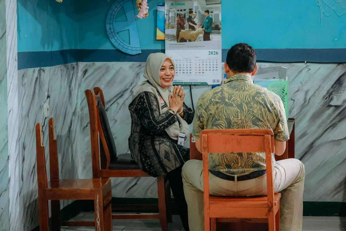 Gerakan Ayah Mengambil Rapor (GEMAR) di SMP Negeri 1 Wonosobo