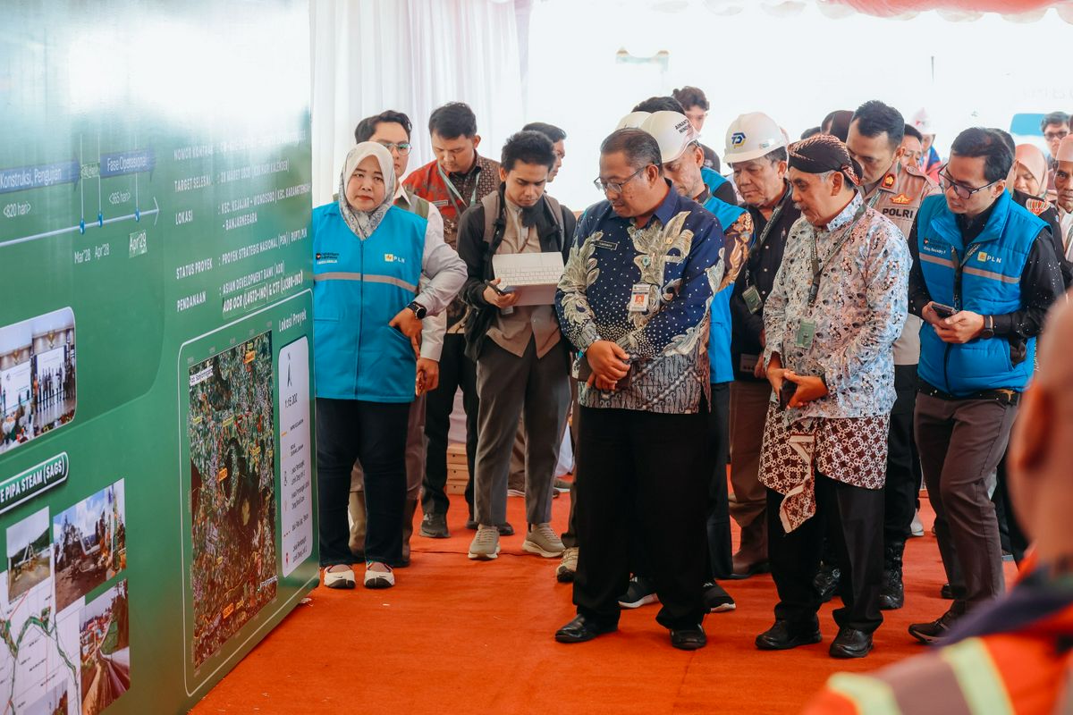 Groundbreaking Pembangunan Pembangkit Listrik Tenaga Panas Bumi (PLTP) Dieng Unit 2