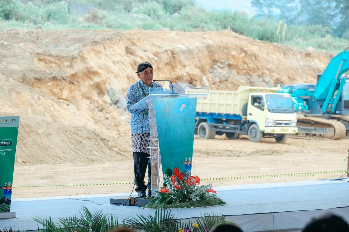 Groundbreaking Pembangunan Pembangkit Listrik Tenaga Panas Bumi (PLTP) Dieng Unit 2