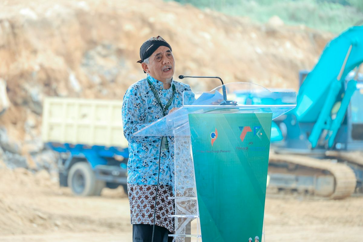 Groundbreaking Pembangunan Pembangkit Listrik Tenaga Panas Bumi (PLTP) Dieng Unit 2