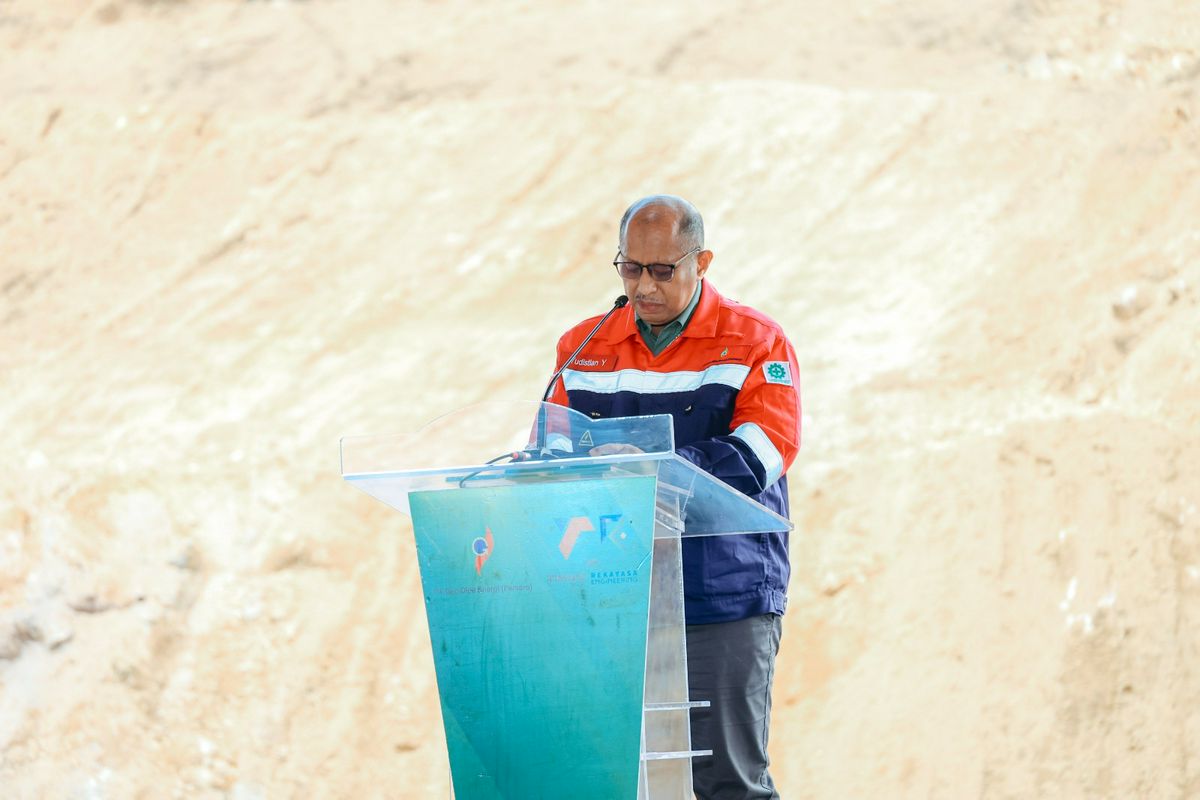 Groundbreaking Pembangunan Pembangkit Listrik Tenaga Panas Bumi (PLTP) Dieng Unit 2