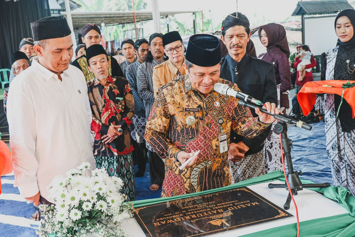Merti Desa sekaligus meresmikan Masjid Baiturridwan