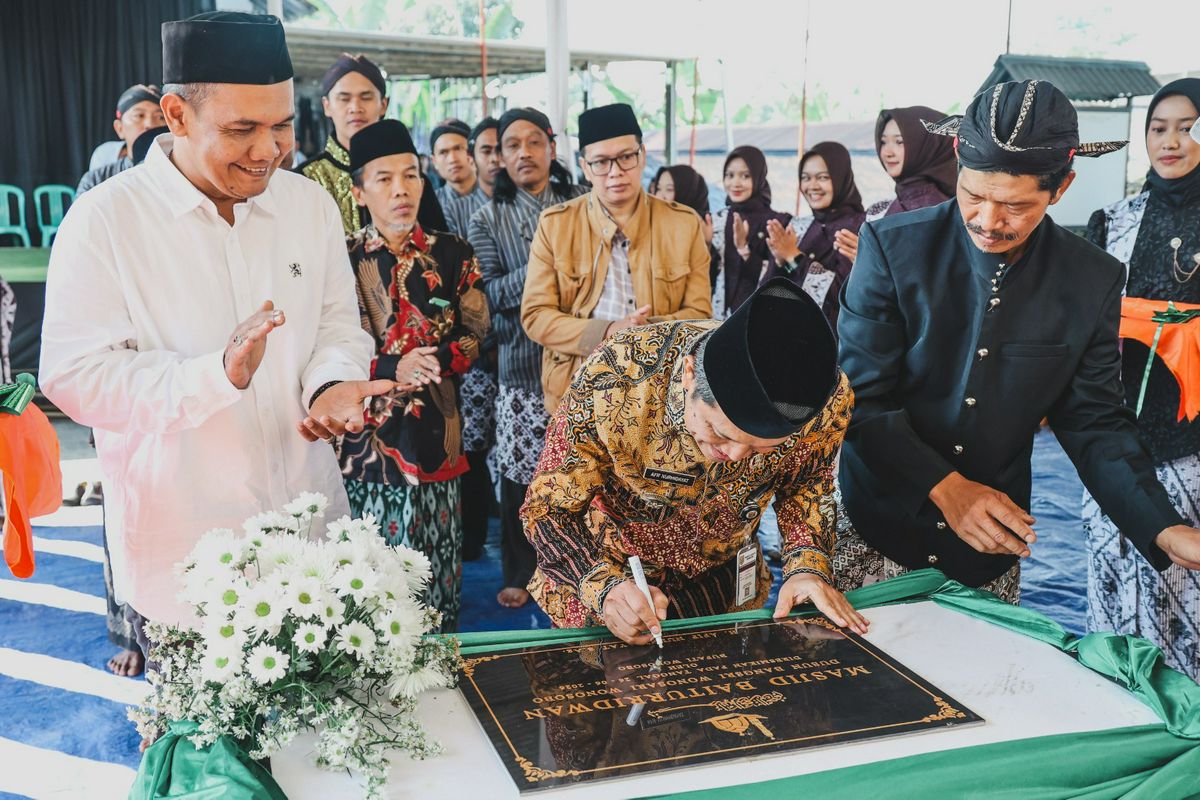 Merti Desa sekaligus meresmikan Masjid Baiturridwan