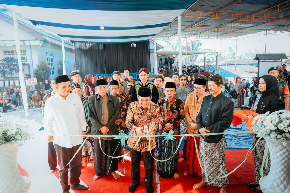 Merti Desa sekaligus meresmikan Masjid Baiturridwan