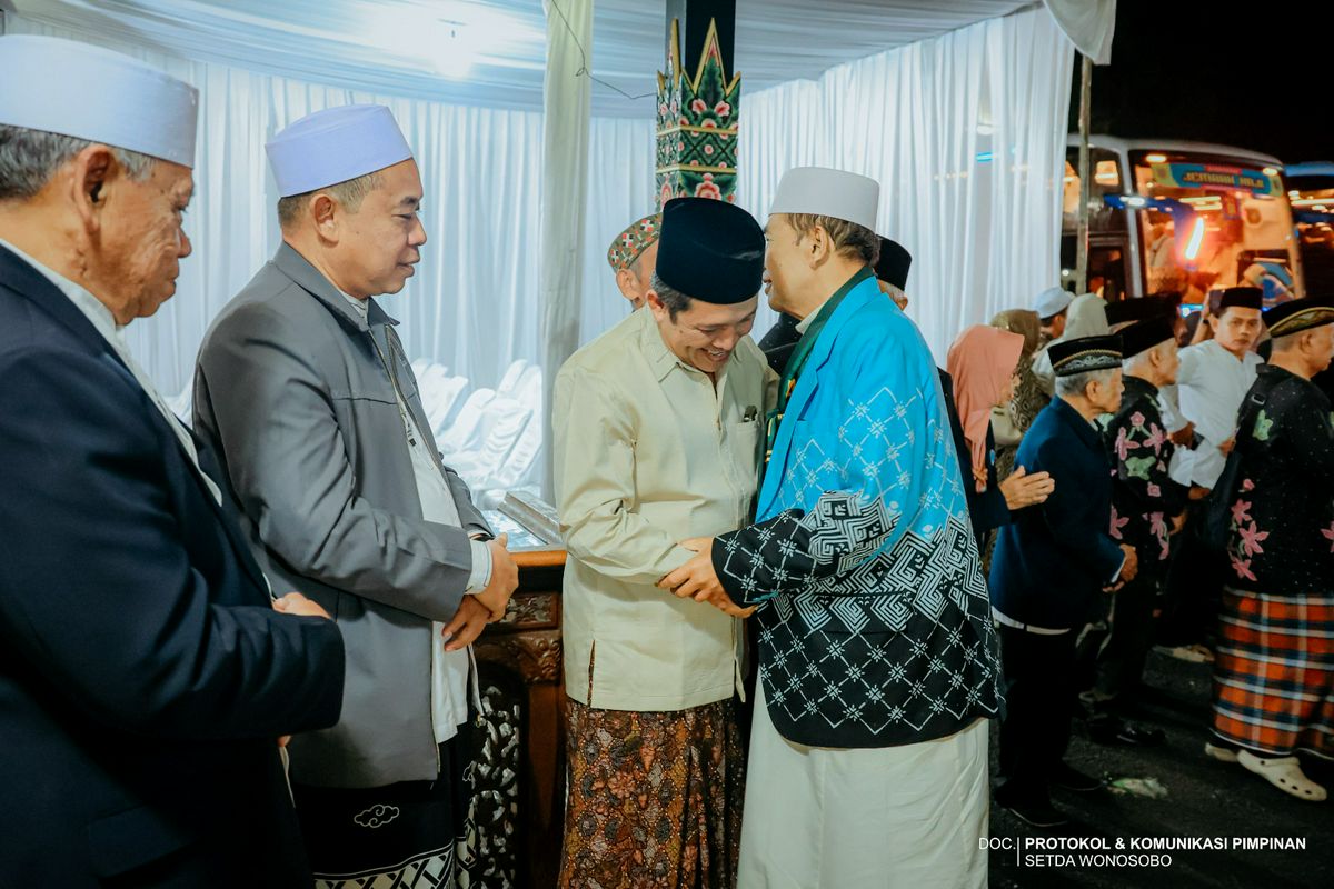 Penyambutan Kedatangan Jemaah Haji Kabupaten Wonosobo Tahun 2026
