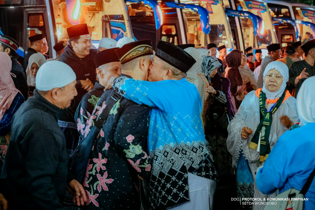 Penyambutan Kedatangan Jemaah Haji Kabupaten Wonosobo Tahun 2026