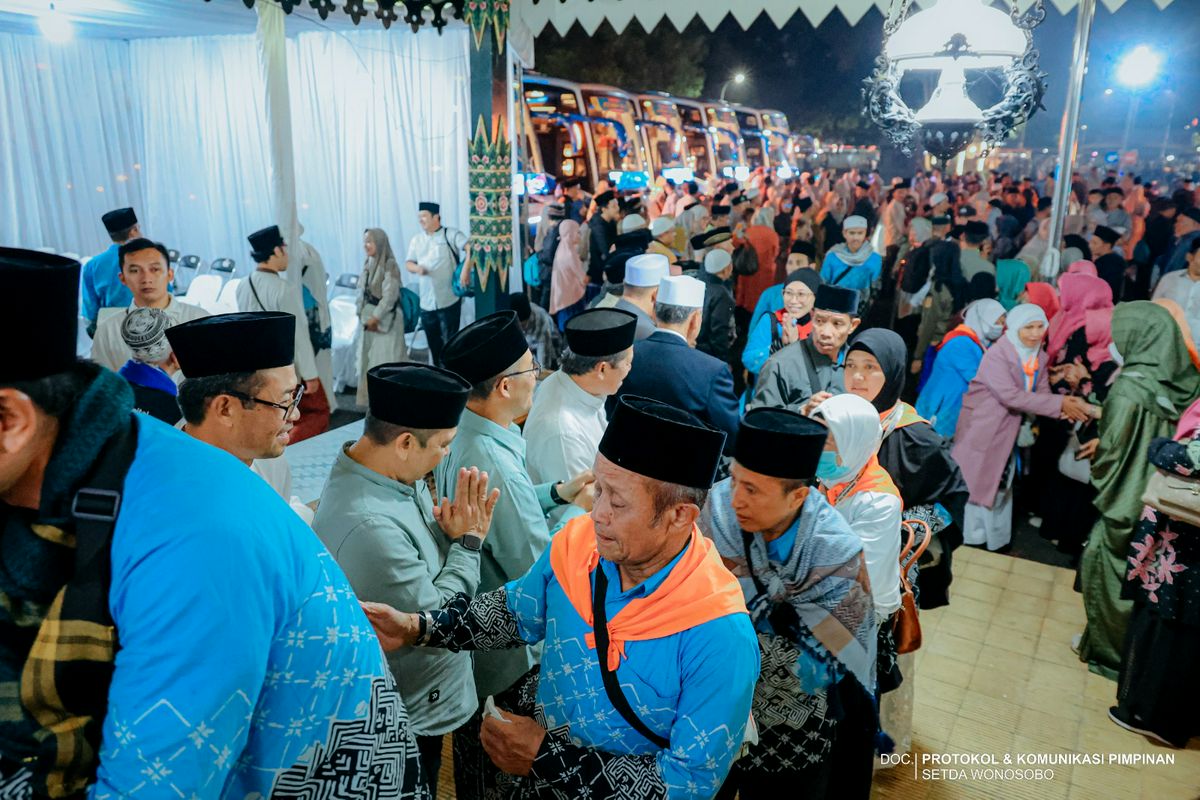 Penyambutan Kedatangan Jemaah Haji Kabupaten Wonosobo Tahun 2026