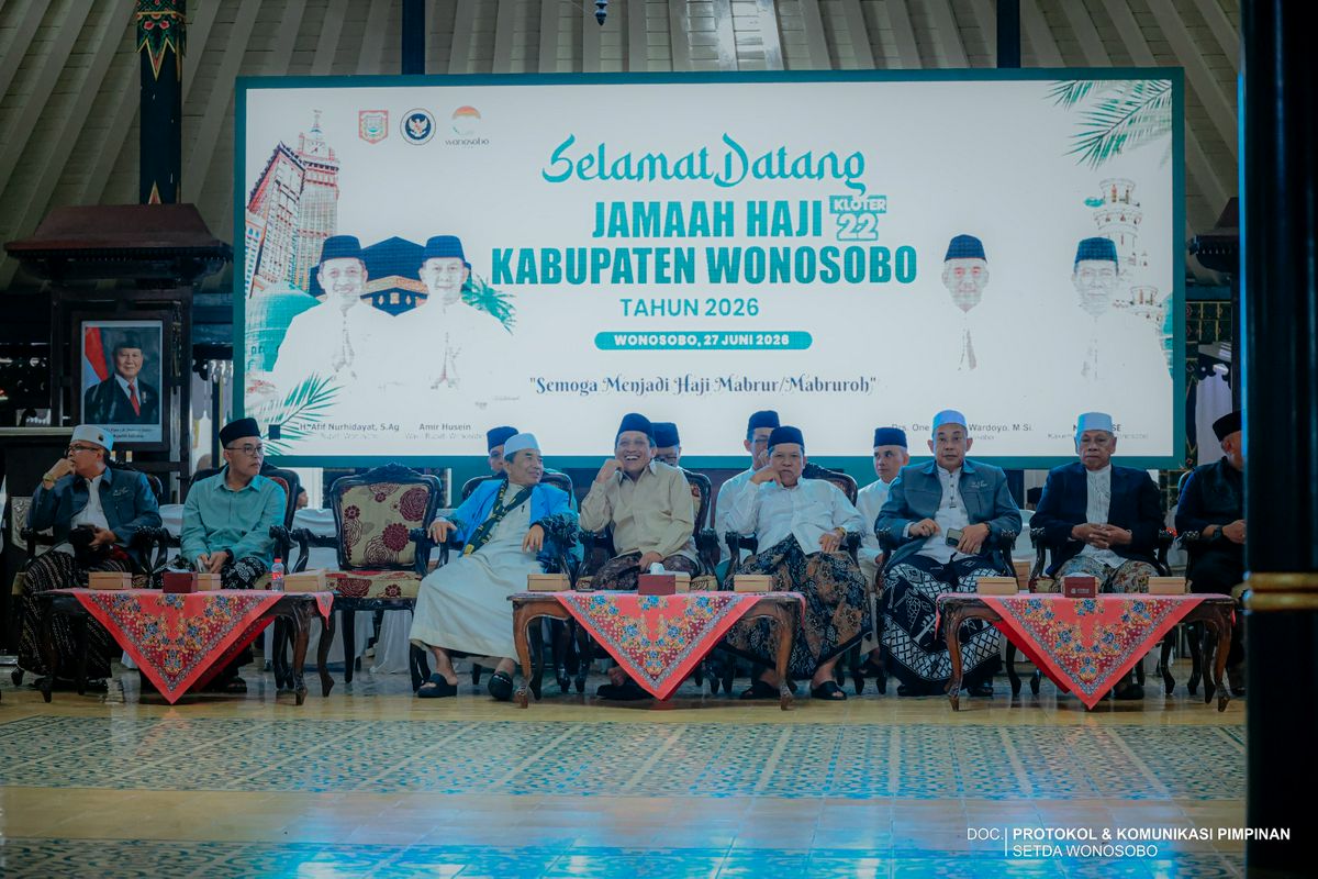 Penyambutan Kedatangan Jemaah Haji Kabupaten Wonosobo Tahun 2026
