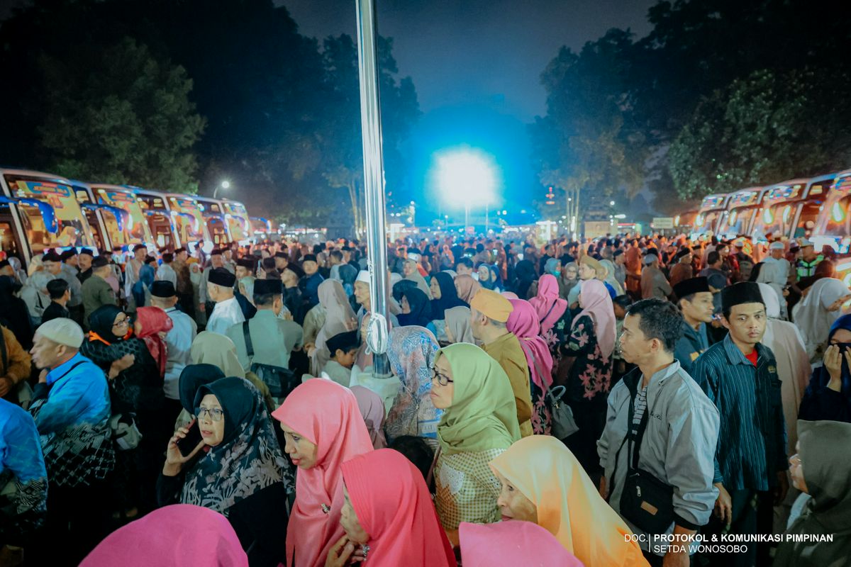 Penyambutan Kedatangan Jemaah Haji Kabupaten Wonosobo Tahun 2026