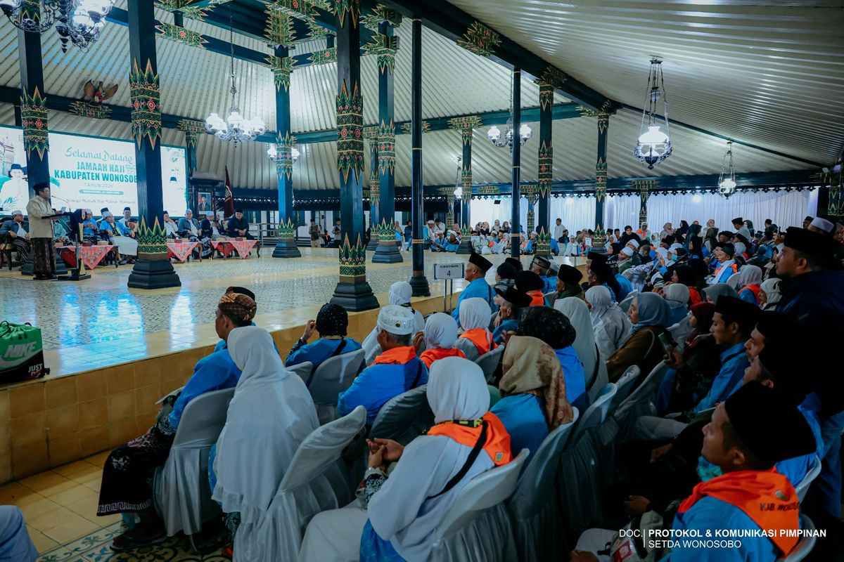 Penyambutan Kedatangan Jemaah Haji Kabupaten Wonosobo Tahun 2026