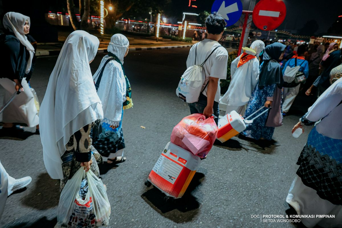 Penyambutan Kedatangan Jemaah Haji Kabupaten Wonosobo Tahun 2026