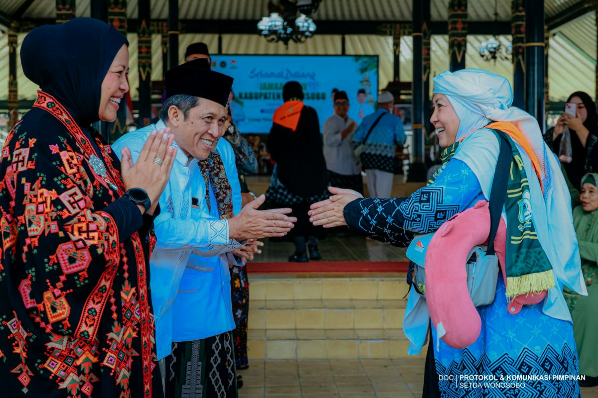 Penyambutan Kedatangan Jemaah Haji Kabupaten Wonosobo Tahun 2026