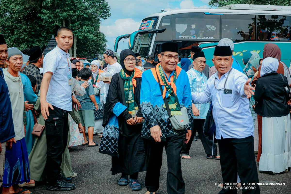 Penyambutan Kedatangan Jemaah Haji Kabupaten Wonosobo Tahun 2026