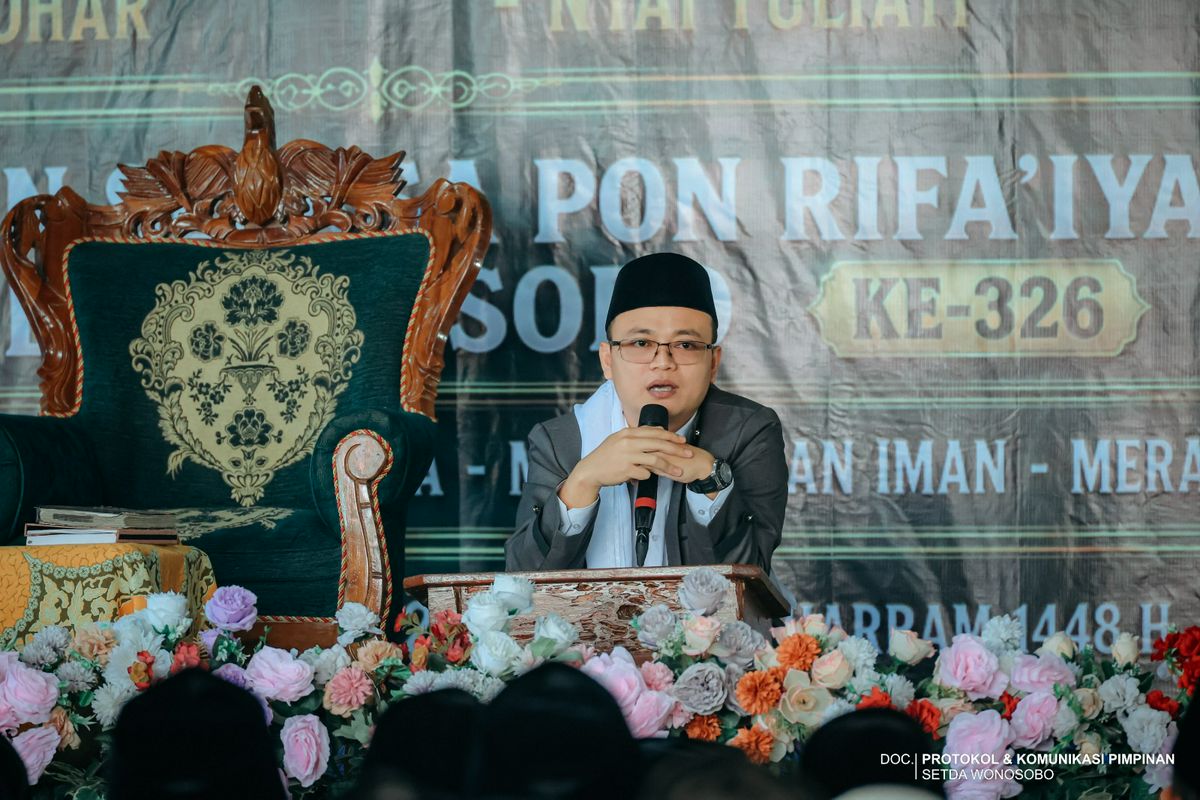Pengajian Selasa Pon Jamaah Rifaiyah Kabupaten Wonosobo