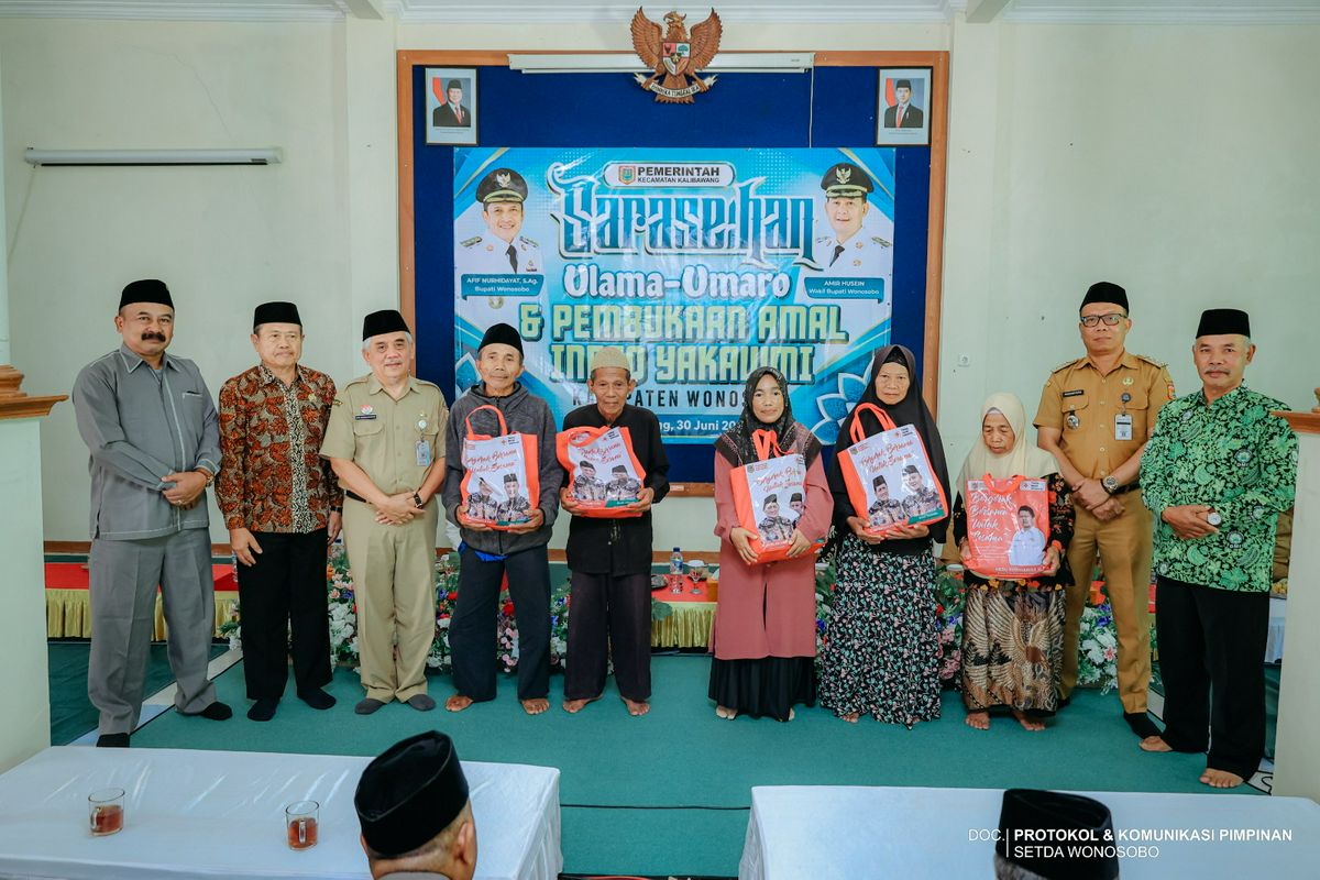 Sarasehan Ulama Umaro' dan Pembukaan Amal Infaq YAKAUMI Kecamatan Kalibawang