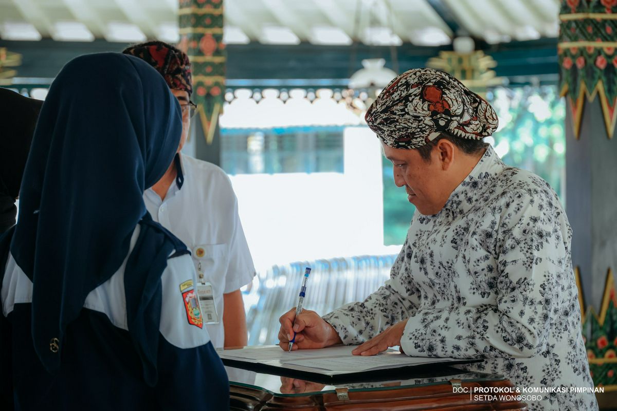 Pengukuhan Pengurus Kesatuan Aksi Pelajar Anti Narkoba (KAPA) Kabupaten Wonosobo Masa Bakti 2026–2027