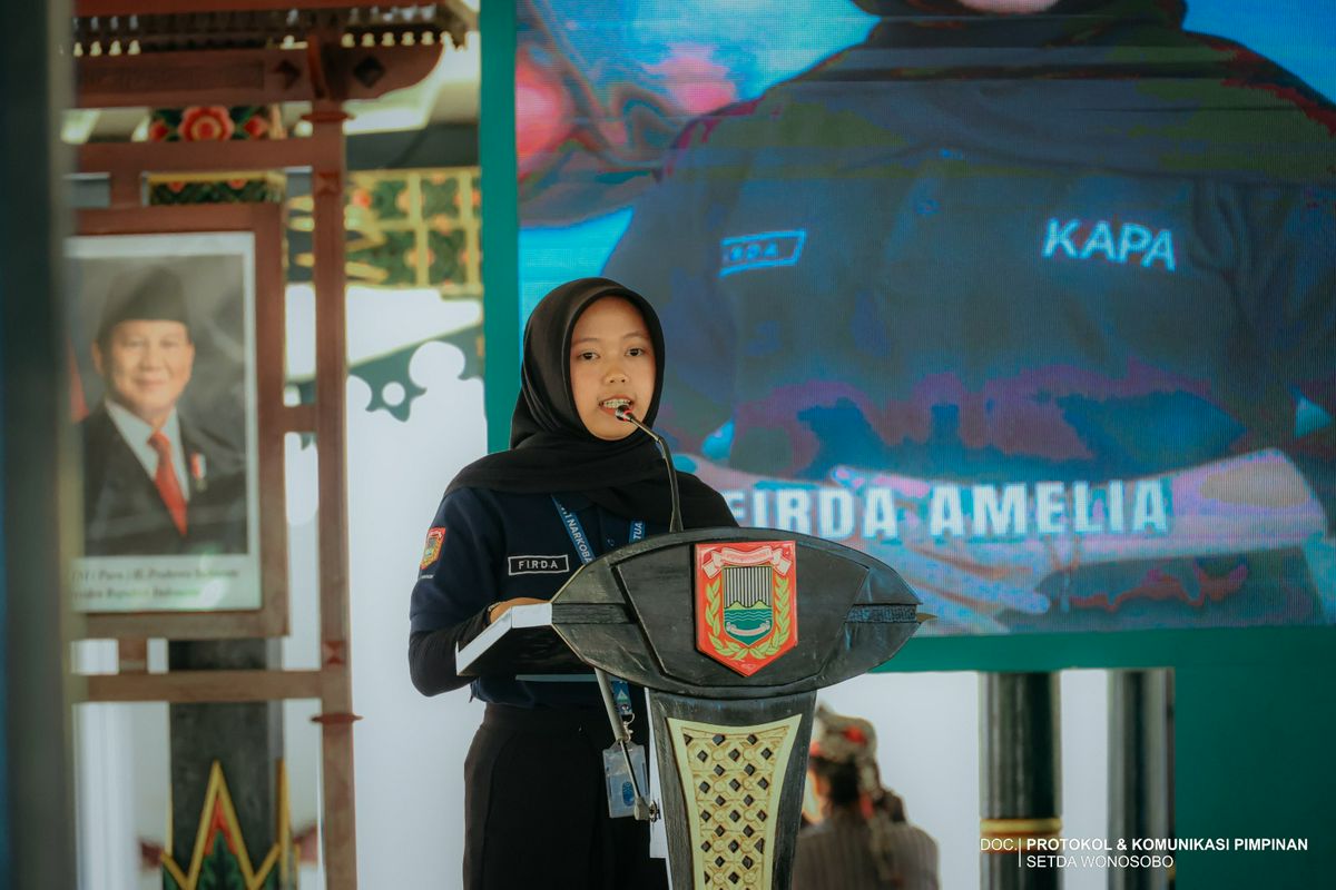 Pengukuhan Pengurus Kesatuan Aksi Pelajar Anti Narkoba (KAPA) Kabupaten Wonosobo Masa Bakti 2026–2027