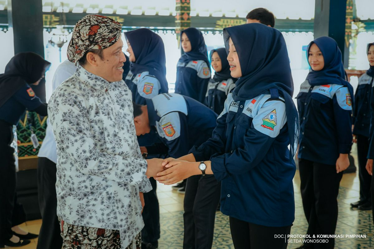 Pengukuhan Pengurus Kesatuan Aksi Pelajar Anti Narkoba (KAPA) Kabupaten Wonosobo Masa Bakti 2026–2027