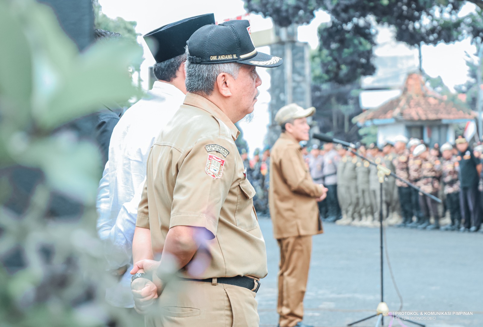 Apel bersama dalam Kesiapsiagaan Lintas Sektoral Kabupaten Wonosobo